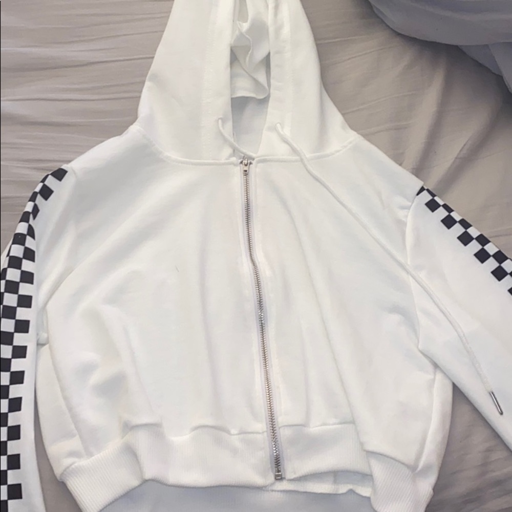 Romwe cropped hoodie